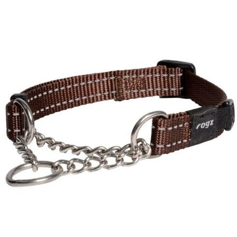 Rogz High - Quality Utility Control Chain Dog Collar for Effective Training and Behaviour Correction