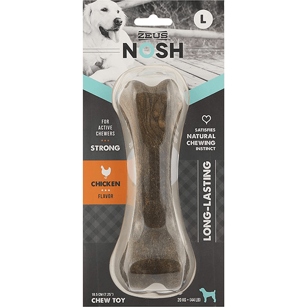 Zeus NOSH Durable Chew Bone for Active Dog Chewers