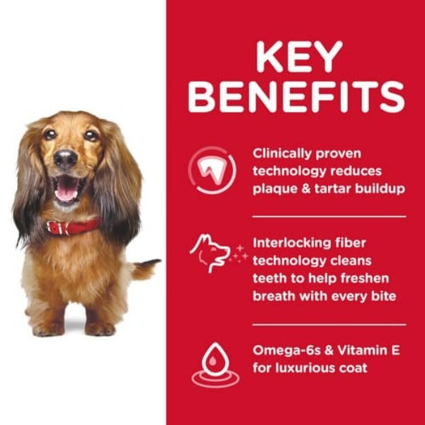 Hill's Science Diet Adult Dry Dog Food with Chicken for Oral Care