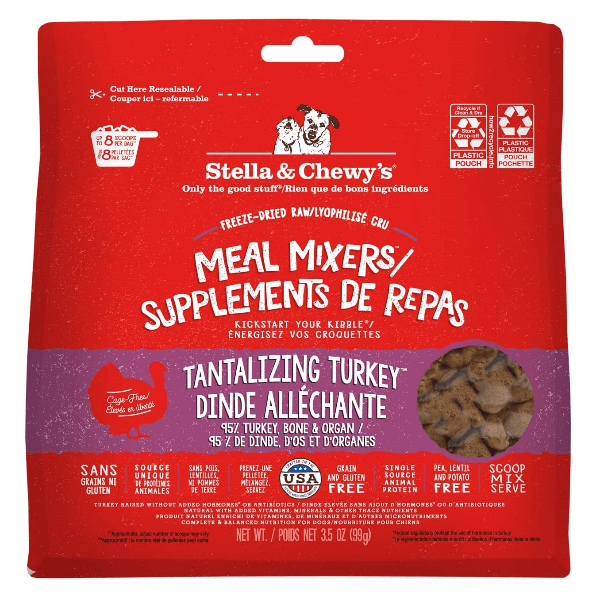 Stella & Chewy's Irresistible Turkey Meal Mixers for Dogs