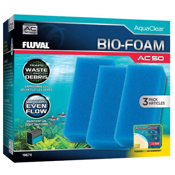 Fluval AC Series High - Performance Bio - Foam Insert for Aquarium Power Filters