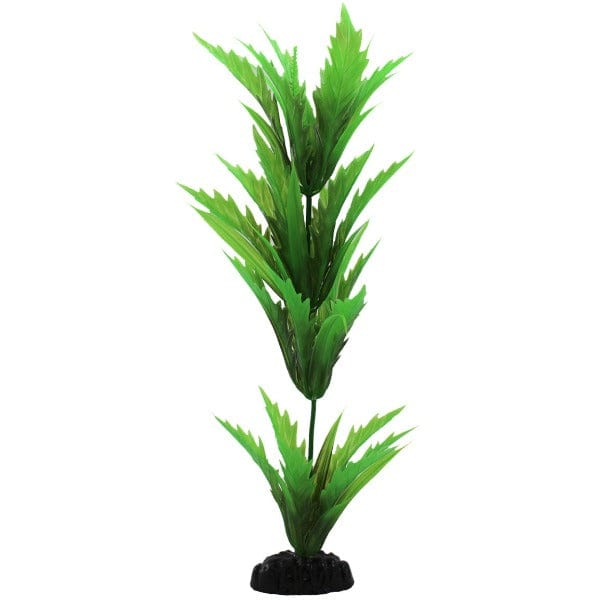 Green Hygrophila Style Plastic Aquarium Decoration Fish Gear Plant Set (12 Pieces, Approx. 30 cm Tall)