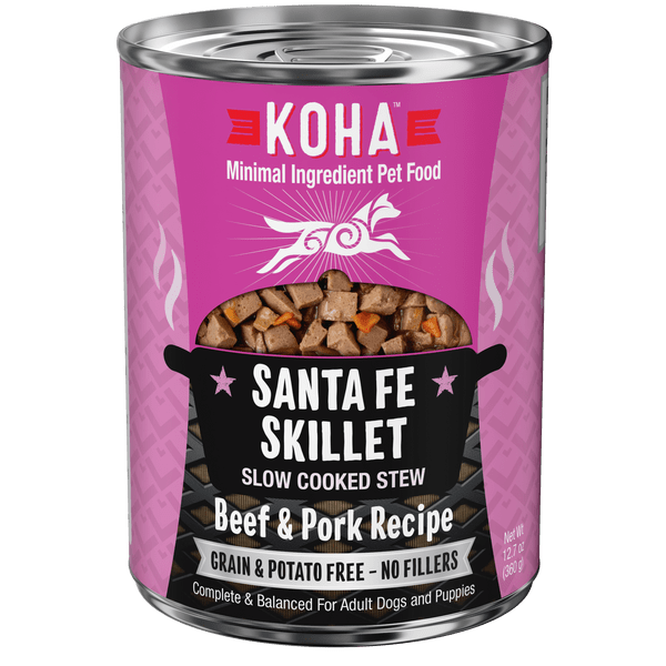 KOHA Santa Fe Skillet Premium Canned Dog Food - Slow - Cooked Stew for Dogs