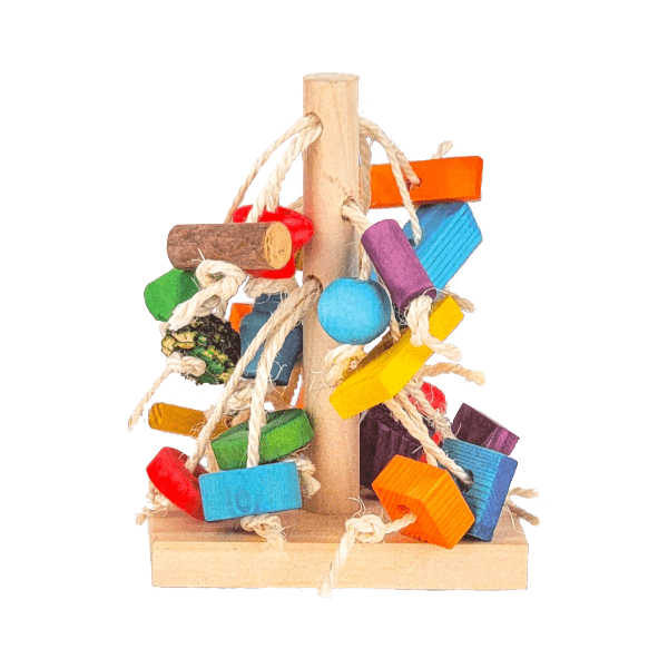 Moss Hollow Pet Chew Tree for Small Animals