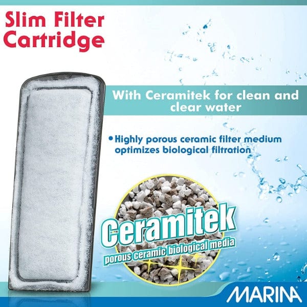 Marina Biological Carbon Slim Filter Cartridge for a Healthy Aquarium