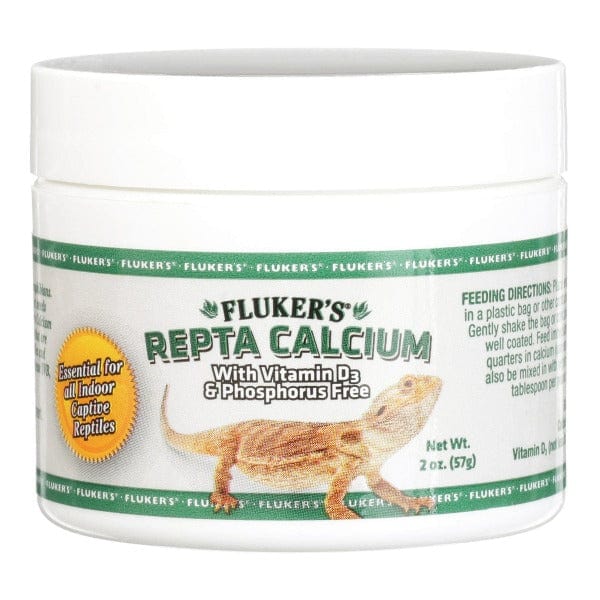 Fluker's Premium Reptile and Amphibian Calcium Supplement with D3