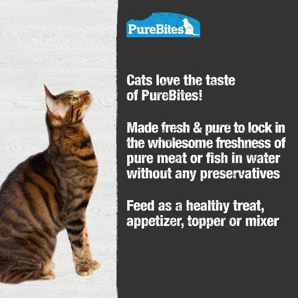 PureBites Wild Tuna Mixers - Premium Limited Ingredient Cat Treats, Toppers, and Appetizers