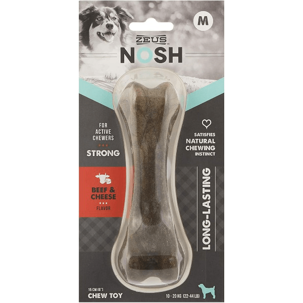 Zeus NOSH Durable Chew Bone for Active Dog Chewers