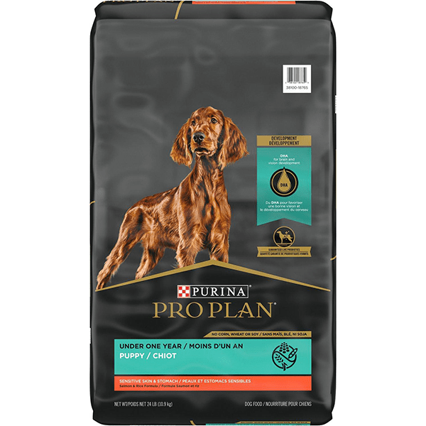 Purina Pro Plan Puppy Salmon & Rice Dry Food for Sensitive Skin and Stomach