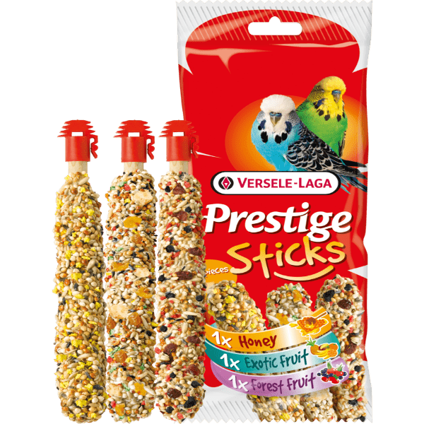 Versele-Laga Prestige Seed Sticks Variety Pack for Budgies with Multiple Flavors