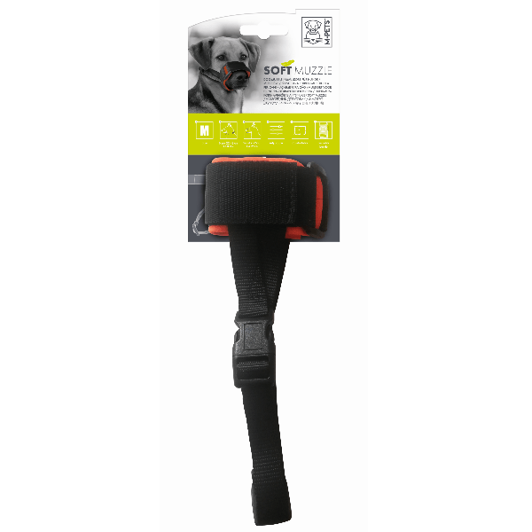 M-PETS Adjustable Soft Muzzle for Aggressive Dogs