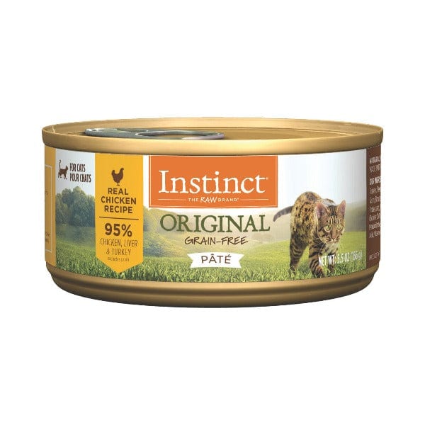 Instinct Original Canned Cat Food with Real Cage - Free Chicken Recipe