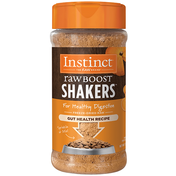 Instinct Raw Boost Shakers: Gut - Health Dog Food Topper with Cage - Free Chicken