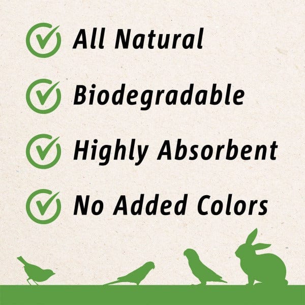 Sunseed All - Natural Absorbent Corn Cob Bedding for Small Pets and Birds