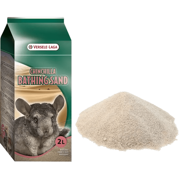 Versele-Laga High - Quality Absorbent Chinchilla and Rodent Bathing Sand (1.3 kg)