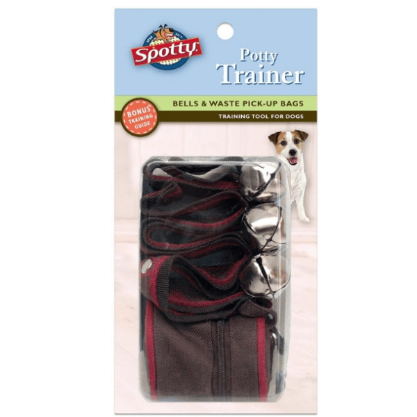 Innovative Spotty Dog Potty Training Tool Set with Bells and Waste Bags