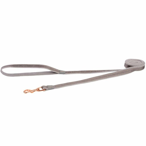 Rogz Urban Classic Dog Lead for Small Dogs with Soothing Pastel Colors and Rose Gold Trims