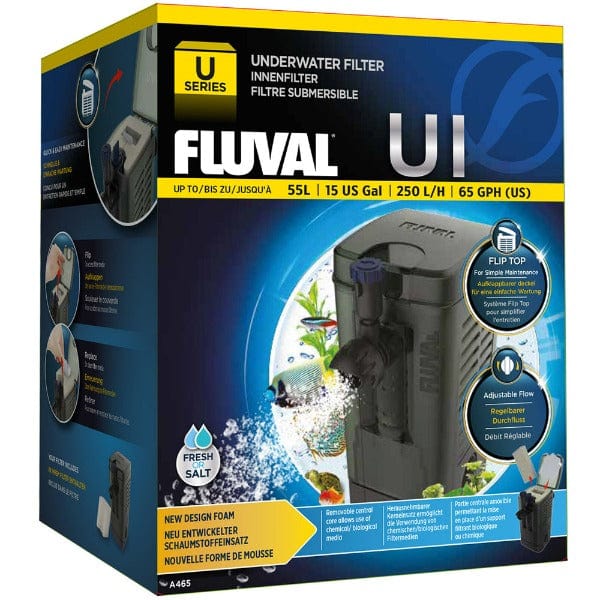 Fluval U Series Underwater Filters for Fresh, Marine & Reptile Environments