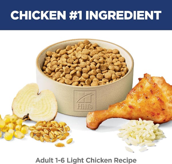Hill's Science Diet Dry Cat Food - Adult Light Chicken Recipe