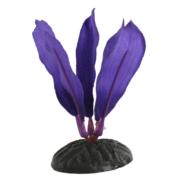 Purple Dwarf Sword Silk Betta Aquarium Fish Gear Plants (Set of 4)