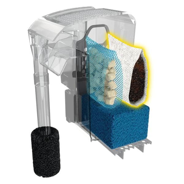 Fluval AC Series Premium Clear-Carb Power Filter Insert for Aquariums