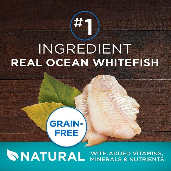 Purina ONE True Instinct Grain-Free Dry Cat Food with Real Ocean Whitefish, 1.45kg