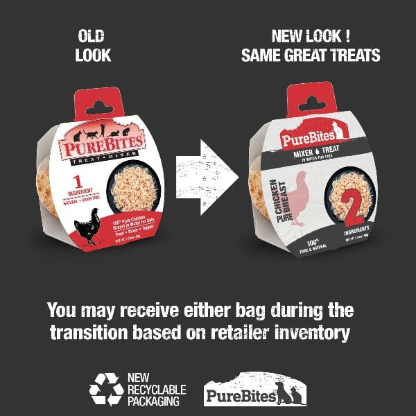 PureBites Premium Chicken Breast Mixers: Ideal Cat Treats, Toppers, and Appetizers