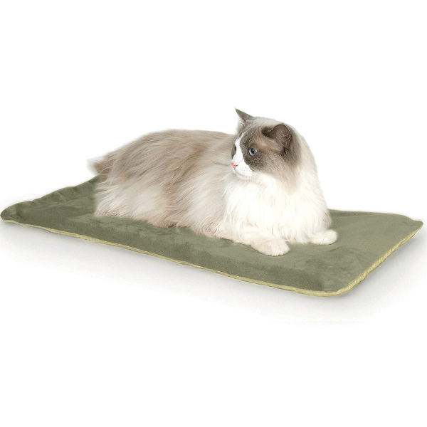 K&H Affordable Dual-Thermostat Heated Thermo Kitty Mat