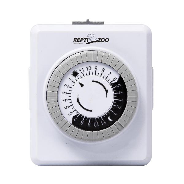 Reptizoo 24HR Plug-In Mechanical Timer for Terrarium Lighting