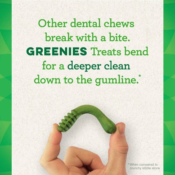 Greenies Regular Adult Dog Dental Chew Treats for Fresh Breath, 12 Ounce Package