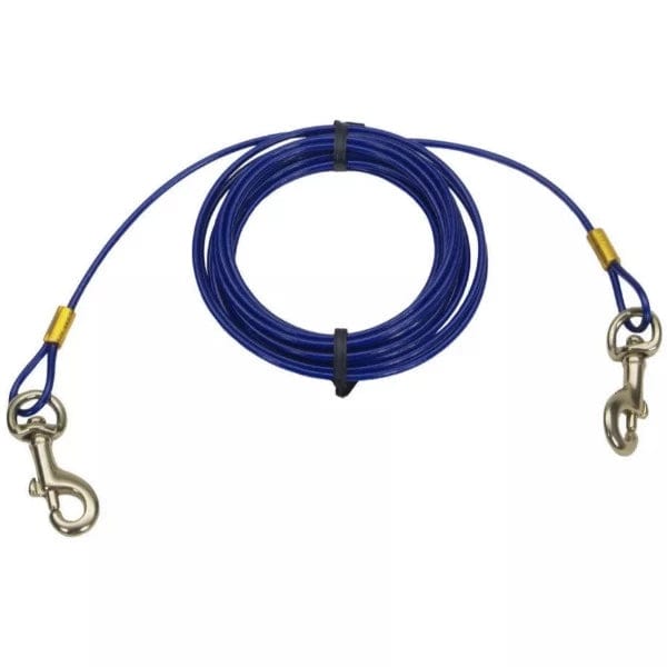 Titan Medium-Sized Cable Dog Tie-Out for Safe Outdoor Roaming