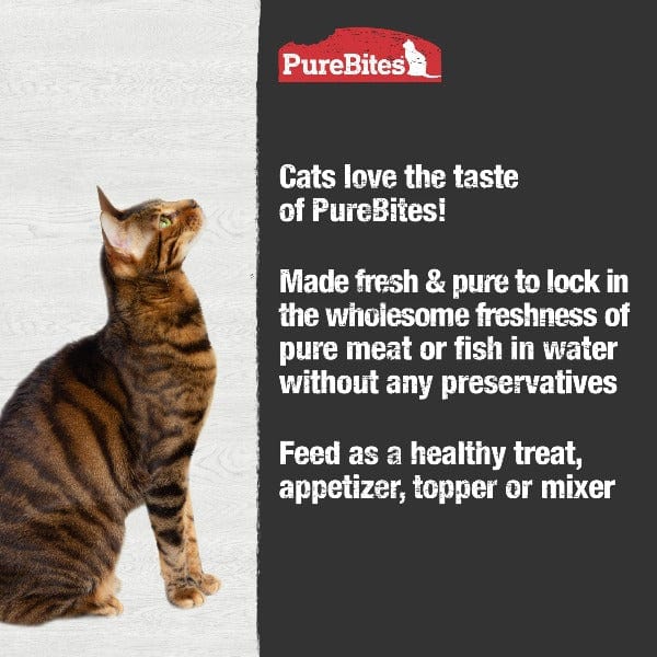 PureBites Premium Chicken Breast Mixers: Ideal Cat Treats, Toppers, and Appetizers