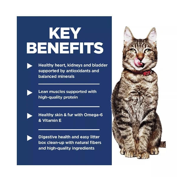 Hill's Science Diet Dry Cat Food - Indoor Adult 7+ Chicken Recipe
