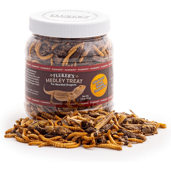 Fluker's High - Quality Freeze - Dried Medley Treat for Bearded Dragons