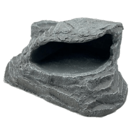 Repti Gear Reptile Hide with Authentic Grey Rock Design