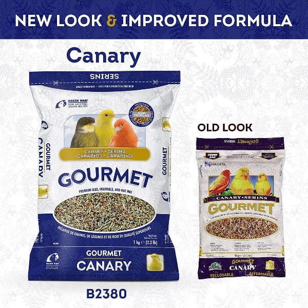HARI Gourmet High - Quality Premium Seed, Vegetable, and Nut Mix Ideal for Canary Birds