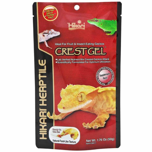Hikari High - Quality CrestGel Food for Fruit and Insect - Eating Geckos
