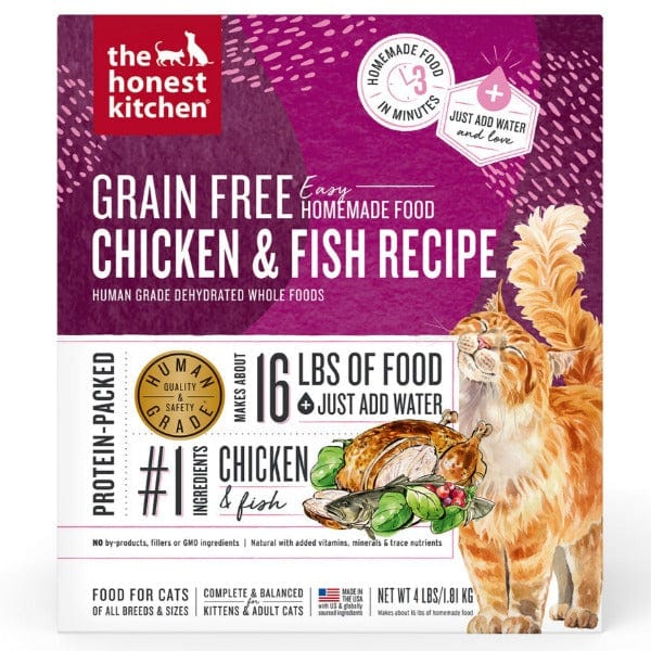 Honest Kitchen's Grain-Free Dehydrated Cat Food with Chicken & Whitefish (Special Order)