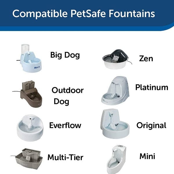 Drinkwell High - Quality Premium Substitute Carbon Filters for Pet Water Fountains