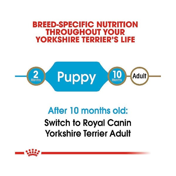 Royal Canin 2.5lb Dry Dog Food for Yorkshire Terrier Puppies
