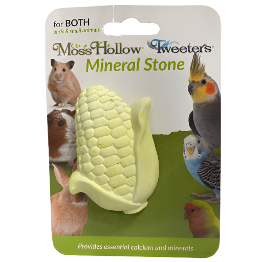 Moss Hollow & Tweeters Mineral Stone for Birds and Small Animals with Various Styles