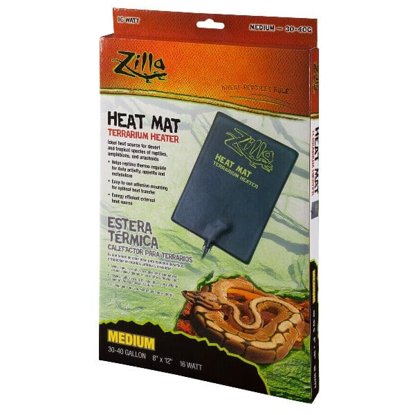 Zilla Advanced Carbon Fiber Reptile Heat Mat for Optimal Heating