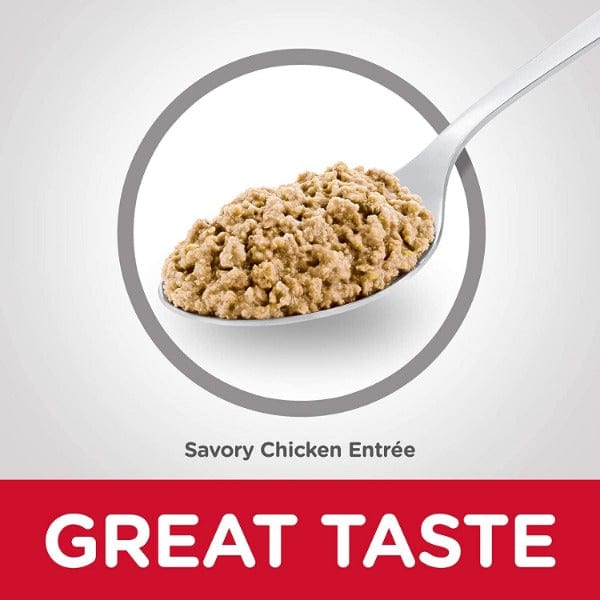 Hill's Science Diet Canned Savory Chicken Entree Adult Cat Food for Cats Aged 7 and Above, 5.5oz