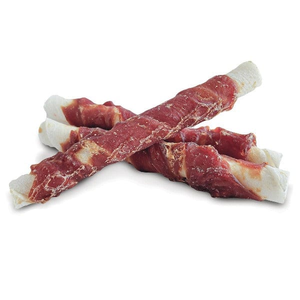 Dogit All - Natural Duck - Wrapped Snack Bar Twists Dog Treats