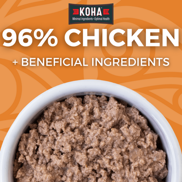 KOHA Canned Chicken Pate Cat Food - Ideal for Cats with Dietary Sensitivities