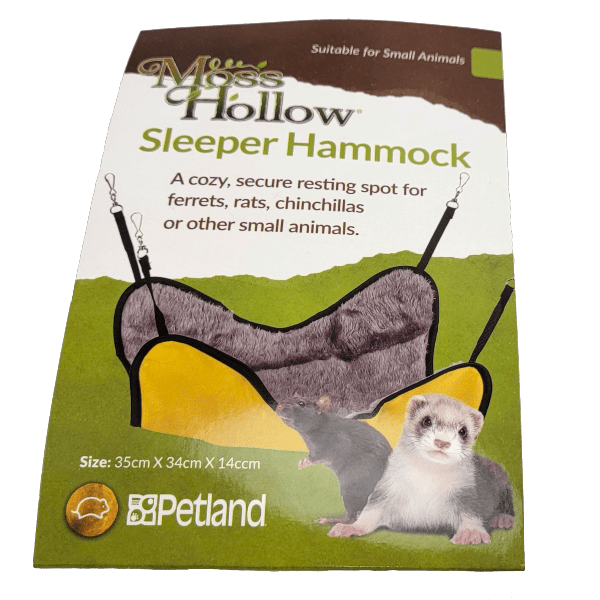 Comfortable Moss Hollow Sleeper Hammock for Furry Friends