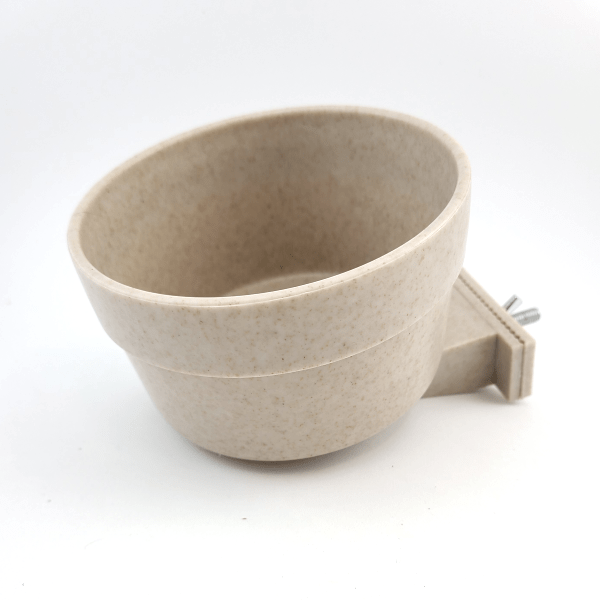 Moss Hollow & Tweeters Pet Easy-Lock Anti - Spill Cage Bowl