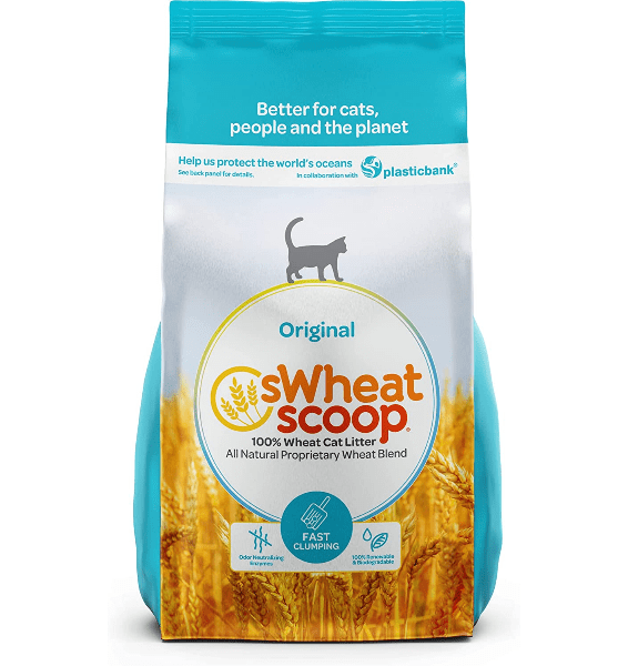 Original Fast - Clumping sWheat Scoop All - Natural Wheat Cat Litter