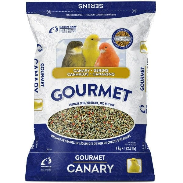HARI Gourmet High - Quality Premium Seed, Vegetable, and Nut Mix Ideal for Canary Birds