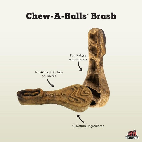 Single RedBarn Chew - A - Bulls Dog Treat for Daily Dental Care